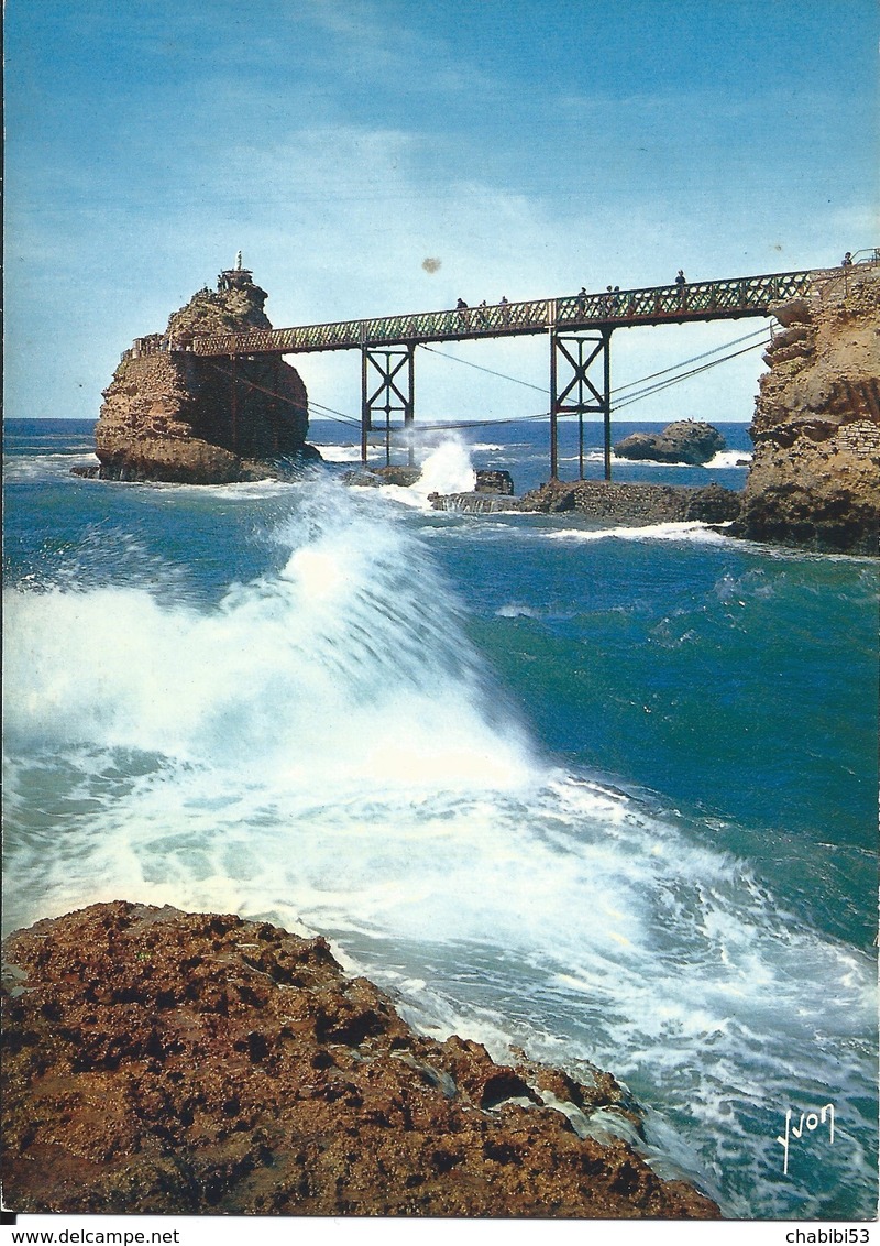 64 - BIARRITZ - Le Rocher De La Vierge - Biarritz