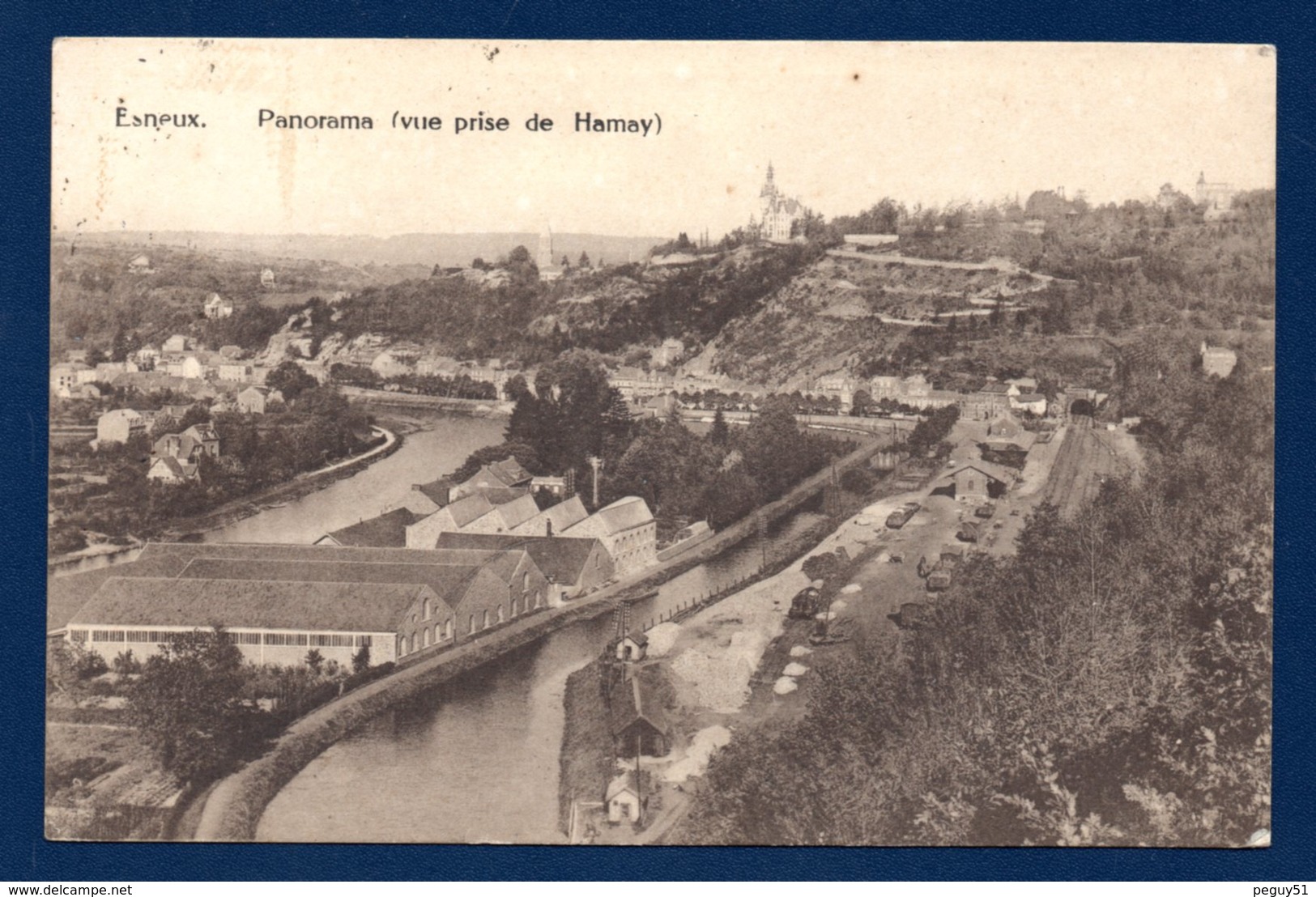 Esneux. Panorama. Vue Prise Du Plateau De Hamay. 1925 - Esneux