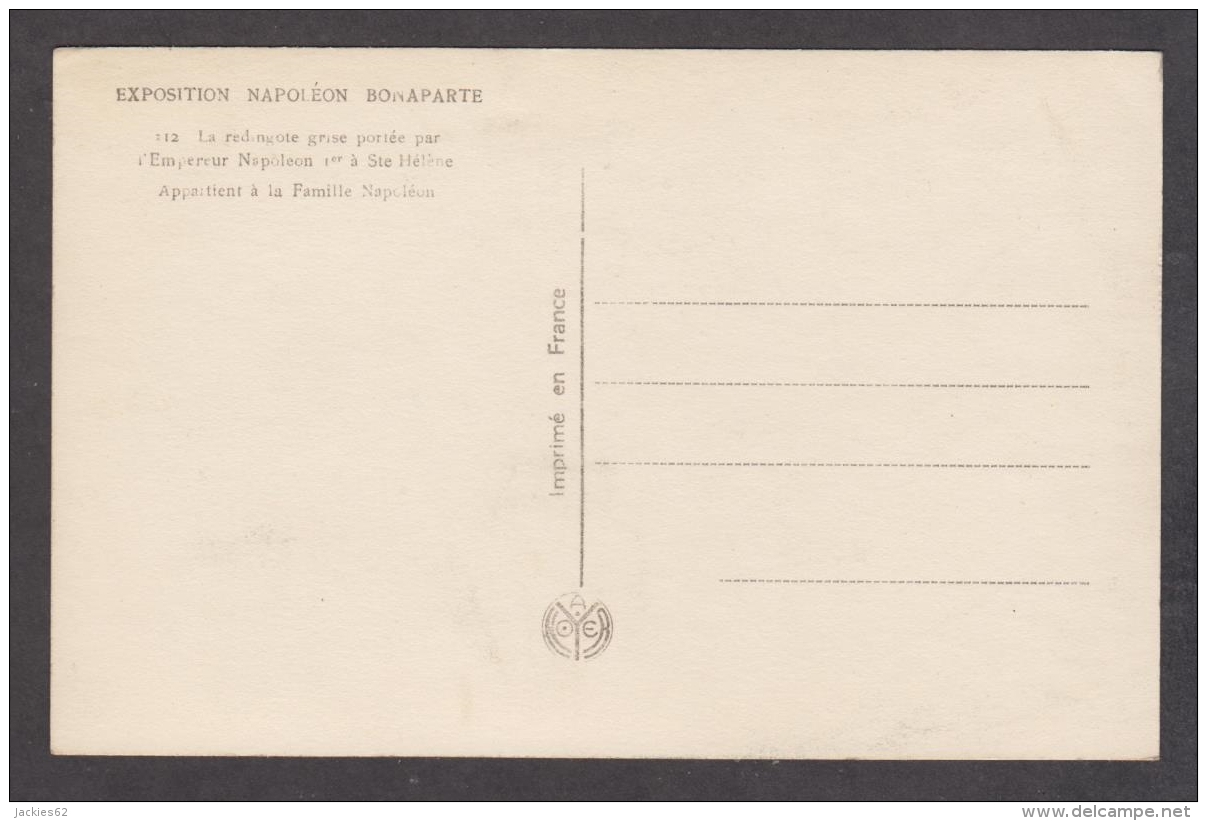 91587/ NAPOLEON, La Redingote Portée Par L'empereur à Sainte-Hélène - Personnages Historiques