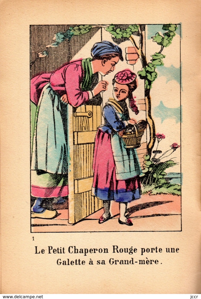 Histoire Du Petit Chaperon Rouge - Sèrie Ecossaise - Imagerie D'Epinal - 1901-1940