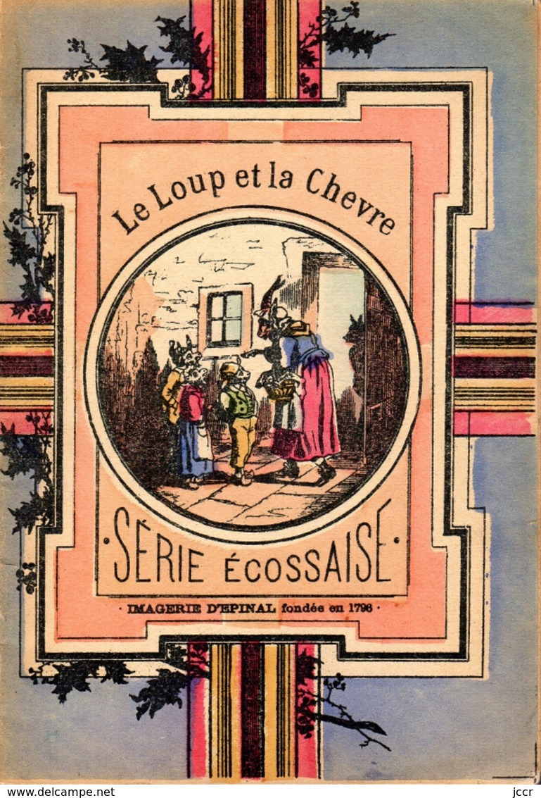 Histoire De Compère Le Loup Et Des Petits Biquets - Sèrie Ecossaise - Imagerie D'Epinal - 1901-1940