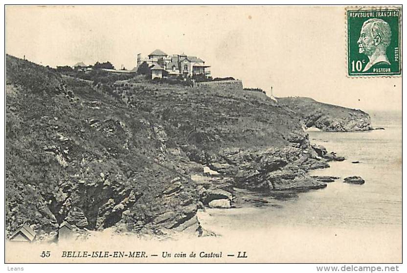 BELLE ILE EN MER - Un Coin De Castoul - LL 55 - Belle Ile En Mer