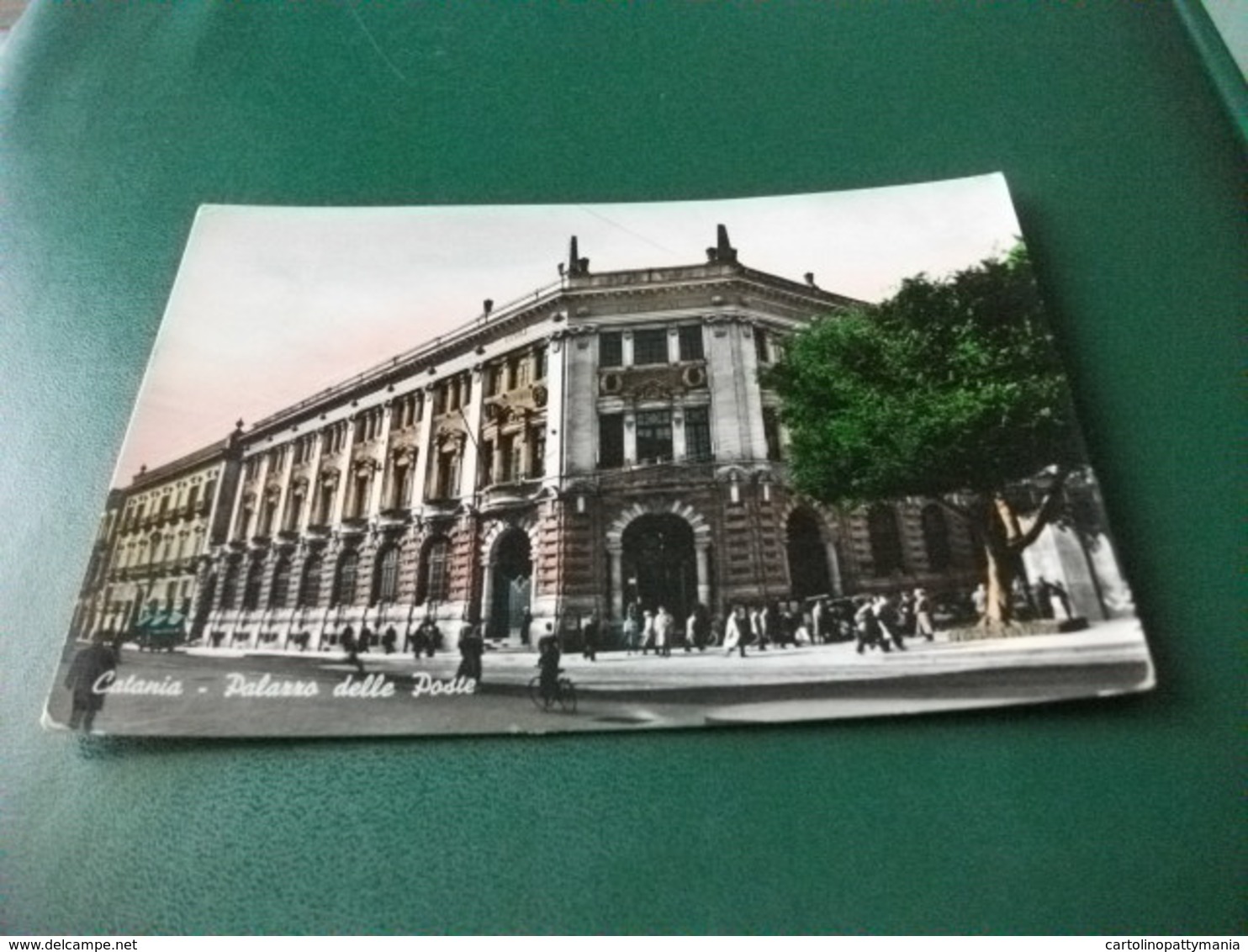 POSTE E TELEGRAFI PALAZZO CATANIA  CICLISTA - Poste & Postini