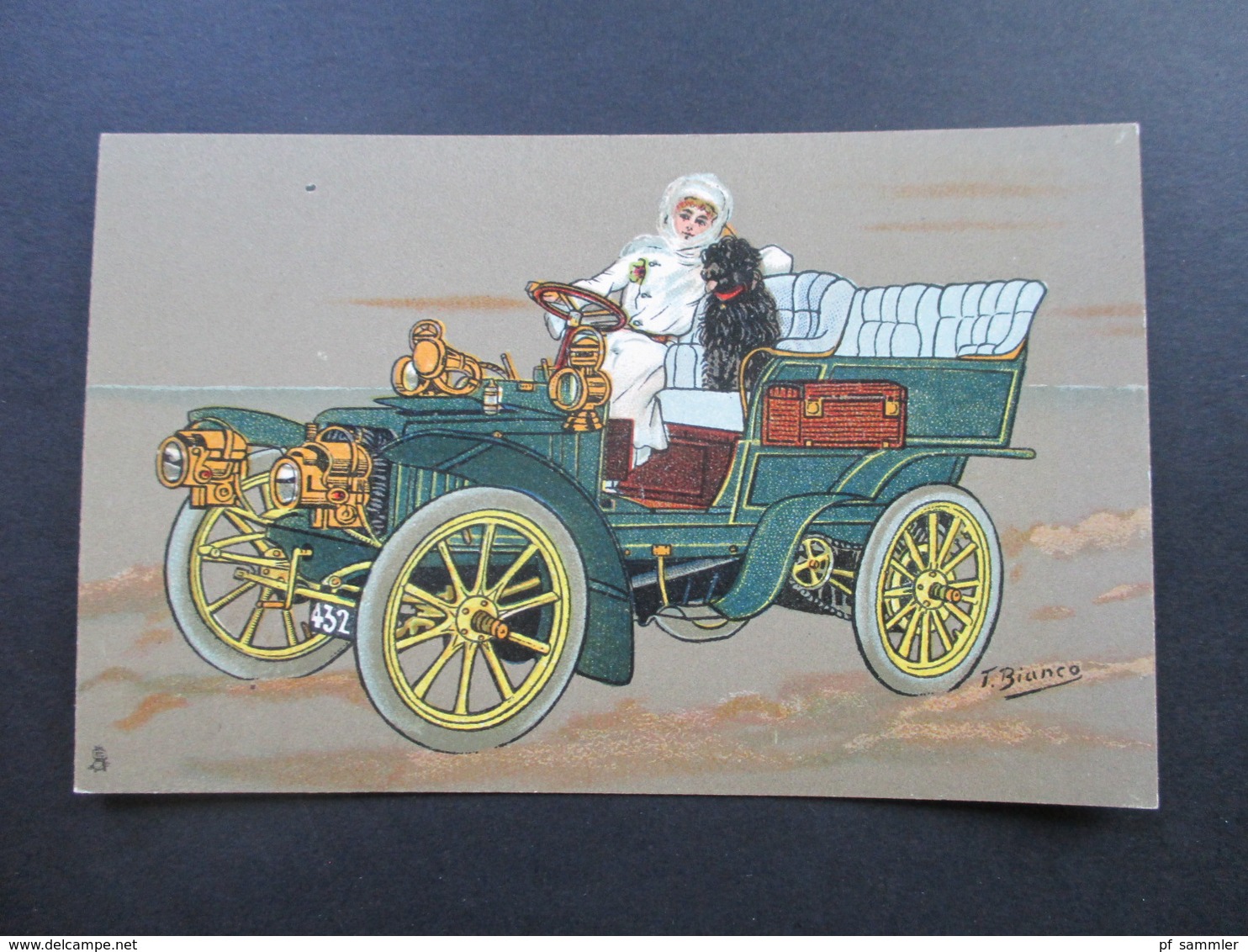 AK / Künstlerkarte T.Bianco Oldtimer Ca. 1910er Jahre! Raphael Tuck Serie 760 Edtiteurs Paris. Chicoree Arlatte - Turismo