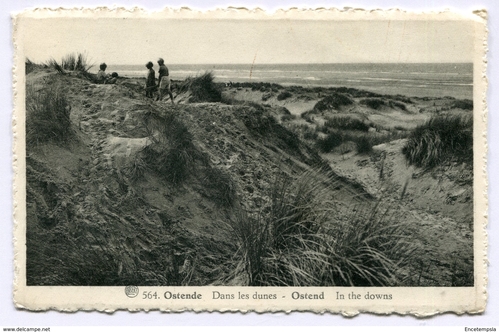 CPA - Carte Postale - Belgique - Ostende - Dans Les Dunes 1949 (CP3484) - Oostende