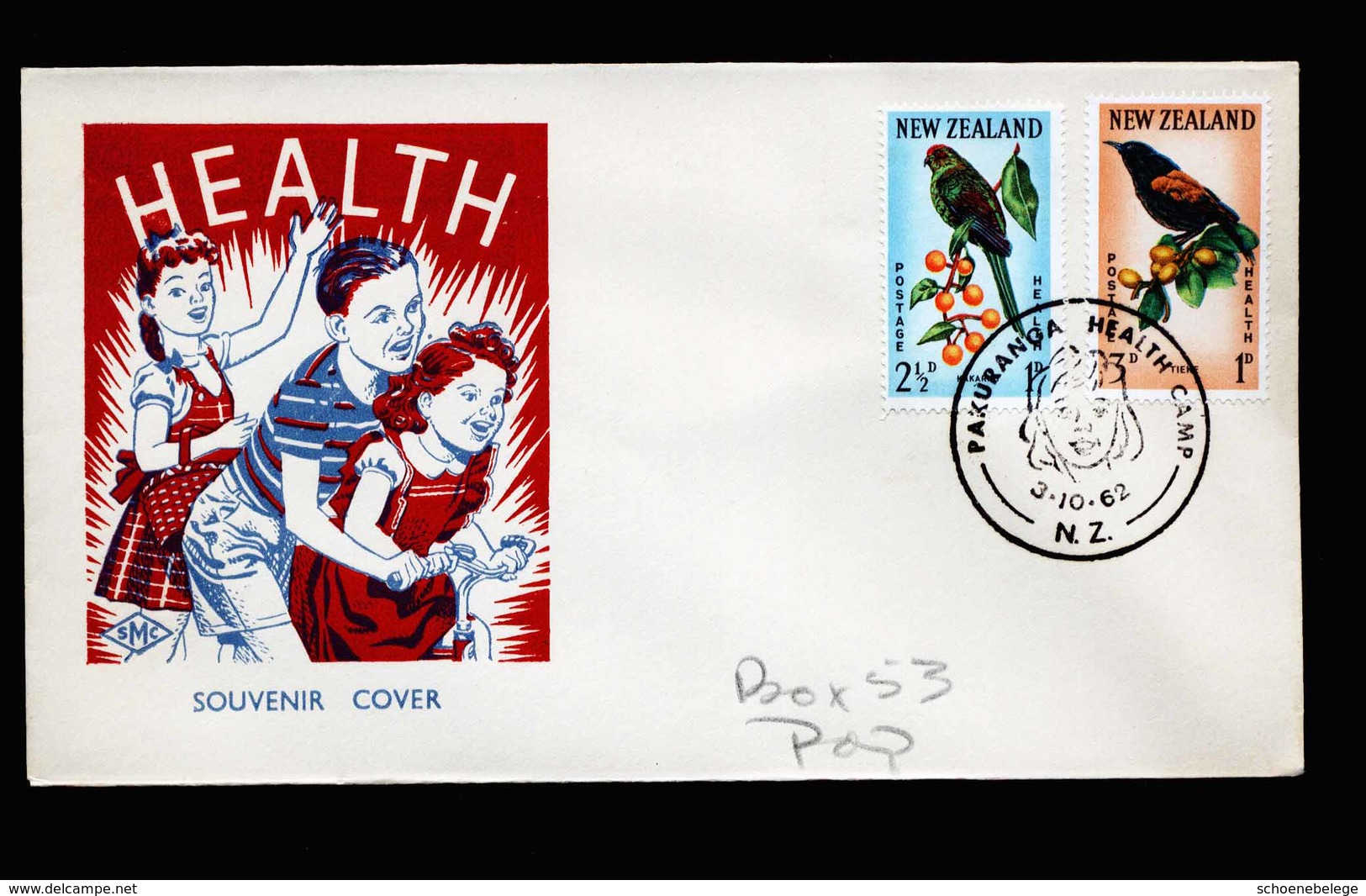 A5483) Neuseeland New Zealand Cover Birds Vögel 1962 - Sonstige & Ohne Zuordnung