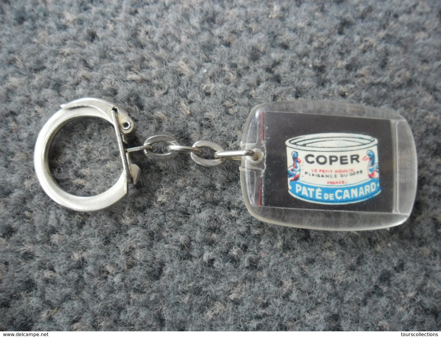 1 PORTE CLEFS Paté De Canard COPER à Plaisance Du Gers (32) @ Vers 1965 - Llaveros