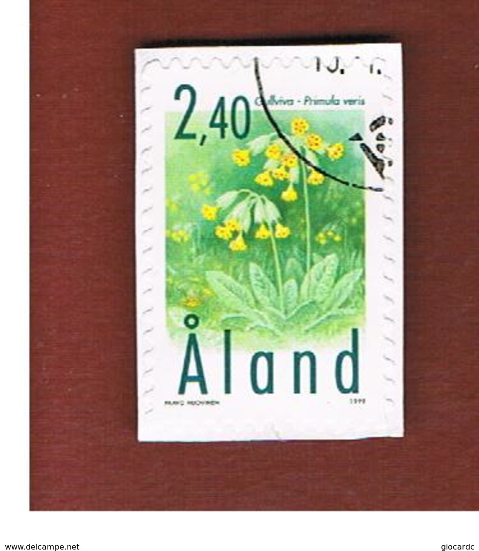 ALAND -  SG 152  -   1999 FLOWERS    -    USED - Aland