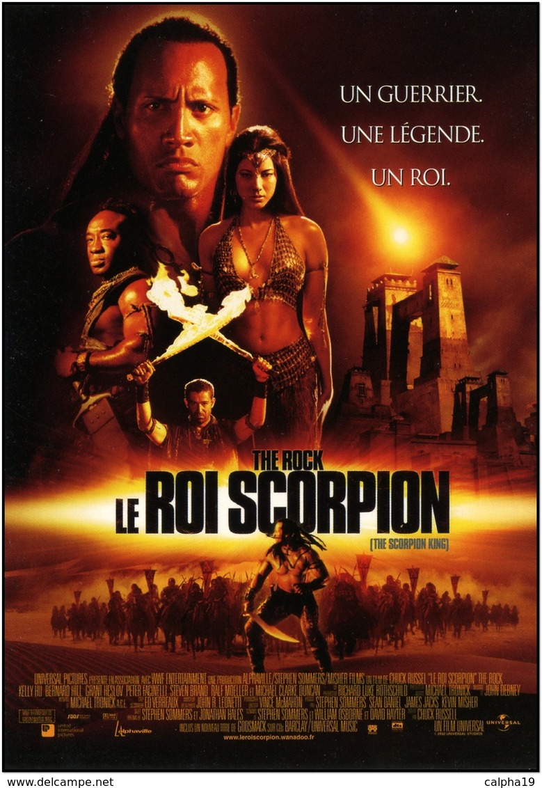 Carte Postale CINEMA - Le ROI SCORPION   - SONIS C 1333 - Manifesti Su Carta