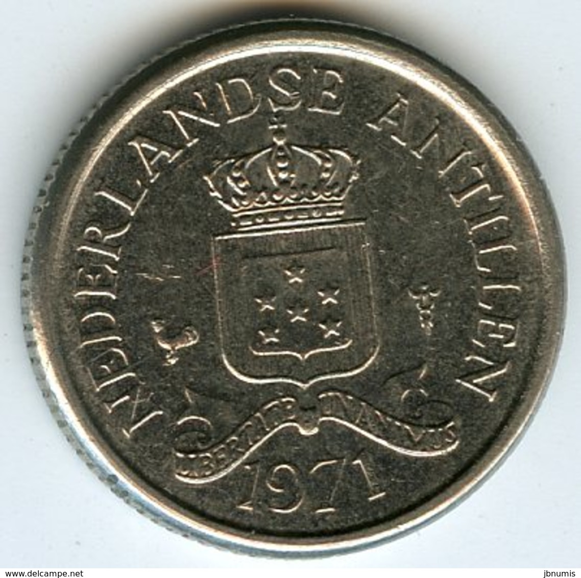 Antilles Neérlandaises Netherlands Antilles 10 Cents 1971 KM 10 - Antilles Néerlandaises