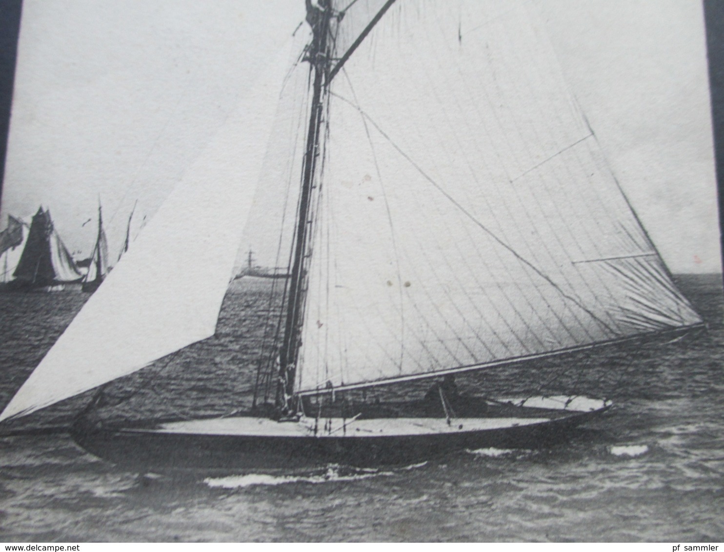 Frankreich Ca. 1911 AK Marine 112 En Regates. Regatta / Kleines Segelschiff. Collection F.B. Peltier Nantes. - Sailing Vessels