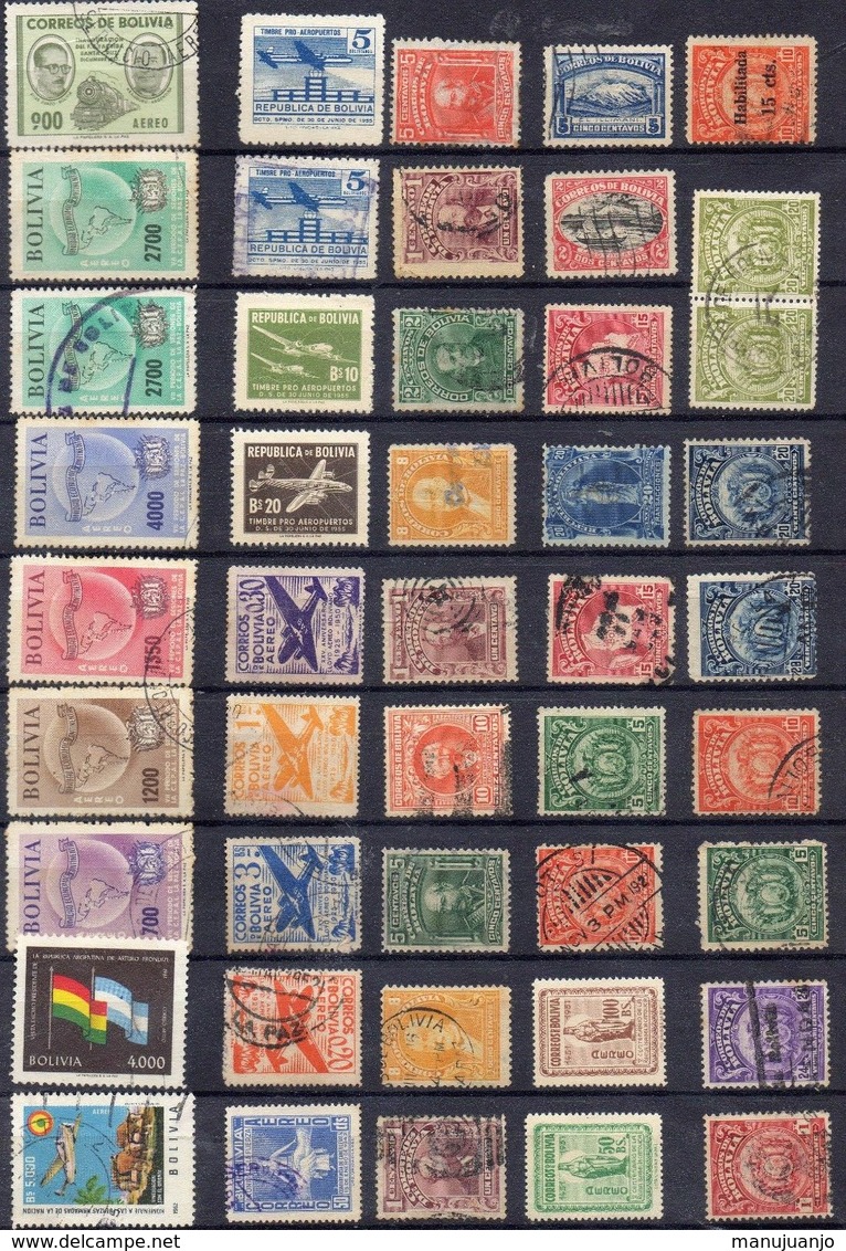 BOLIVIE ! Timbres Anciens Et AÉRIENS Depuis 1890 ! NEUFS - Bolivia