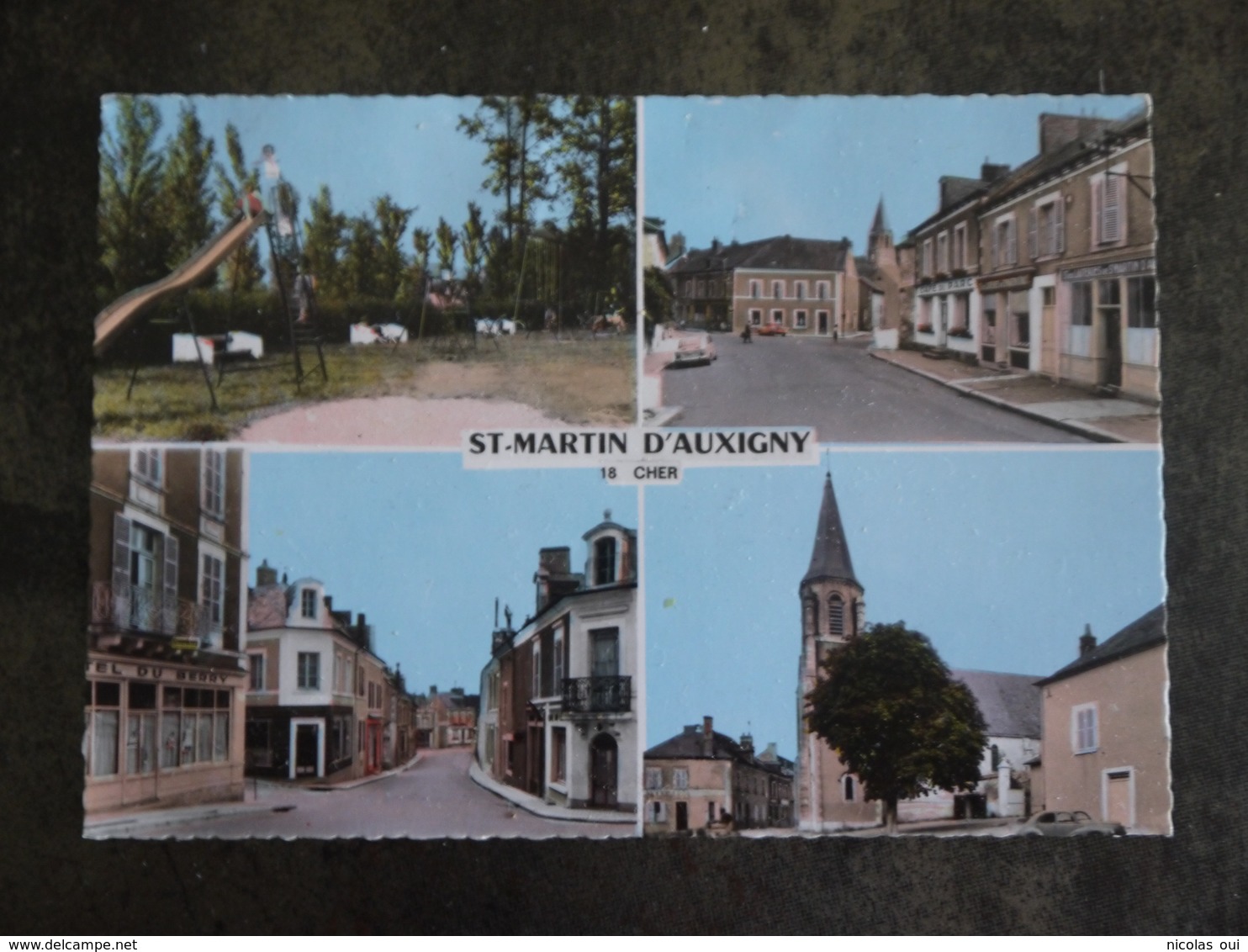 ST MARTIN D AUXIGNY SAINT MULTIVUES  MULTI VUES TIMBRE 1 000 000  HA REBOISE - Autres & Non Classés