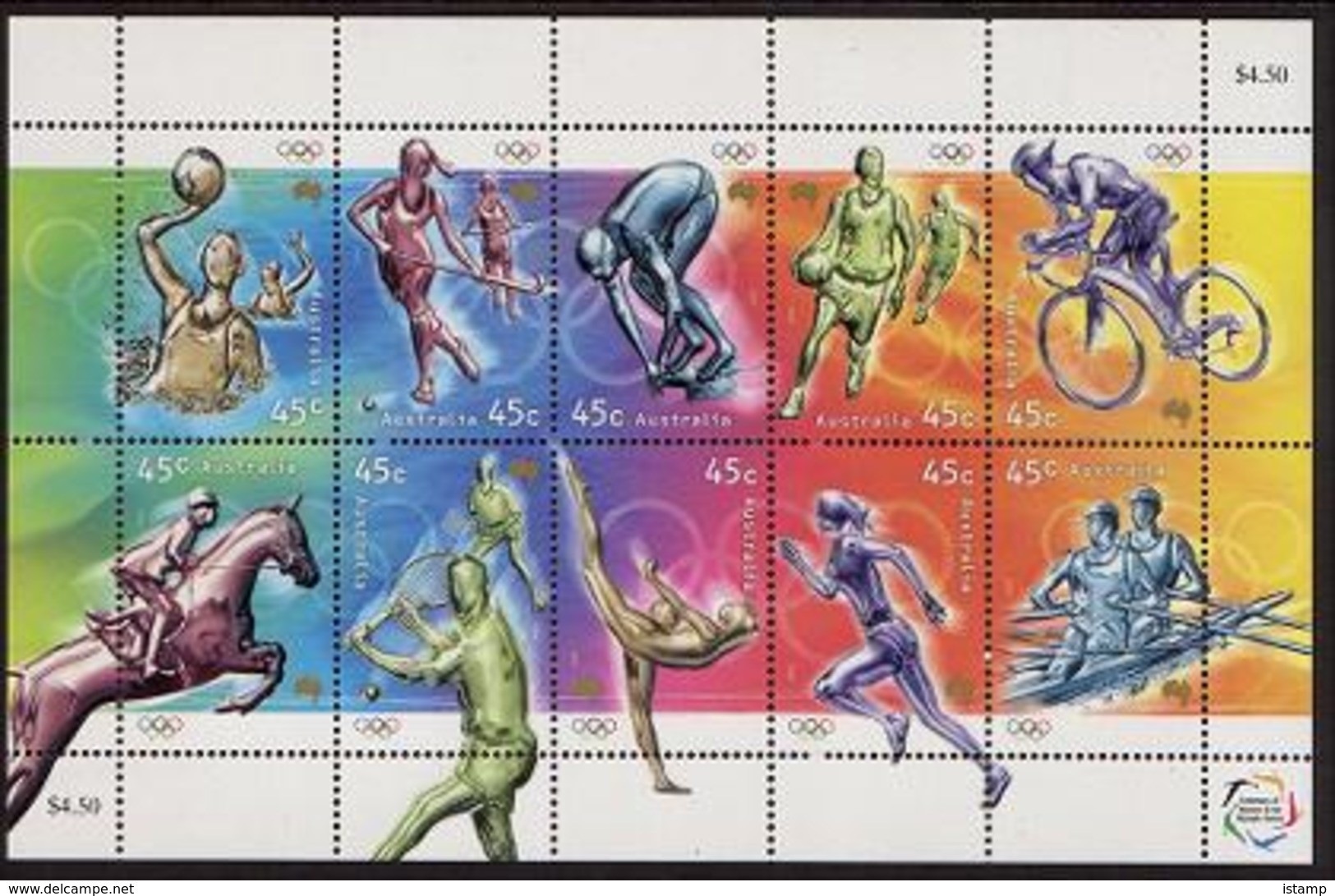 ⭕2000 - Australia OLYMPIC GAMES Sydney Sports Stamps - Miniature Sheet Stamps MNH⭕ - Blocks & Sheetlets