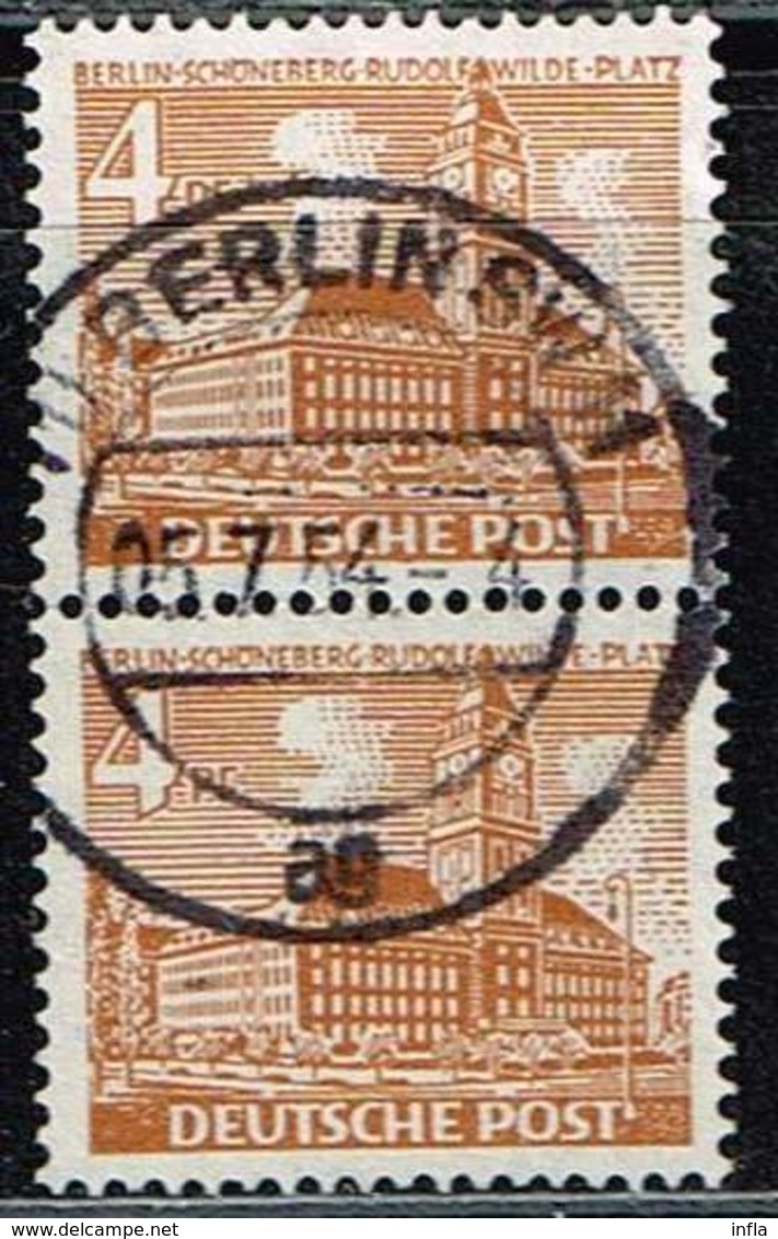 Berlin 1949, Michel# 43/43 S O - Gebraucht