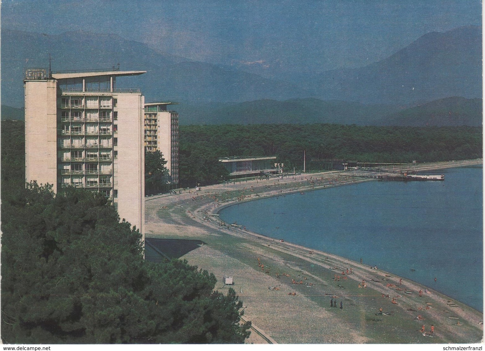 AK Pizunda Пиҵунда ბიჭვინთა Hotel ? შავი ზღვა Чёрное море Abchasien Аҧсны Абхазия აფხაზეთი Georgien საქართველო Грузия - Géorgie