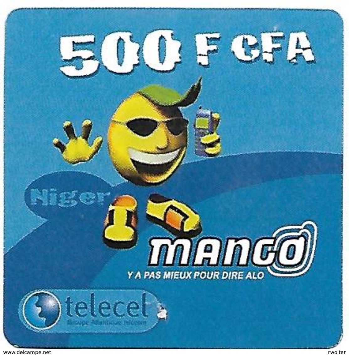 @+ Niger - Recharge Mango 500F CFA - Niger