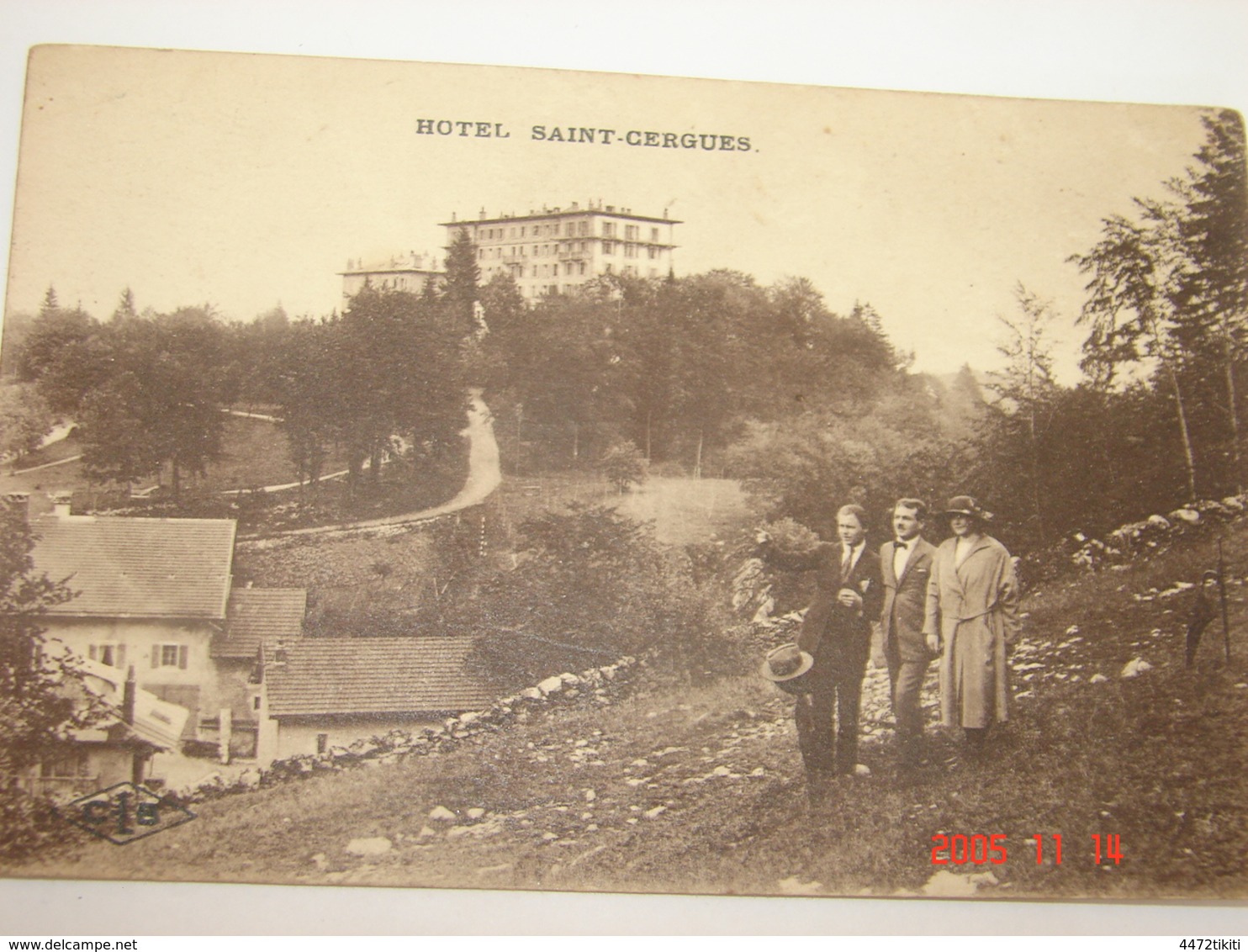 C.P.A.- Saint Cergues (74) - Hôtel De Saint Cergues - 1920 - SUP (Z43) - Saint-Cergues