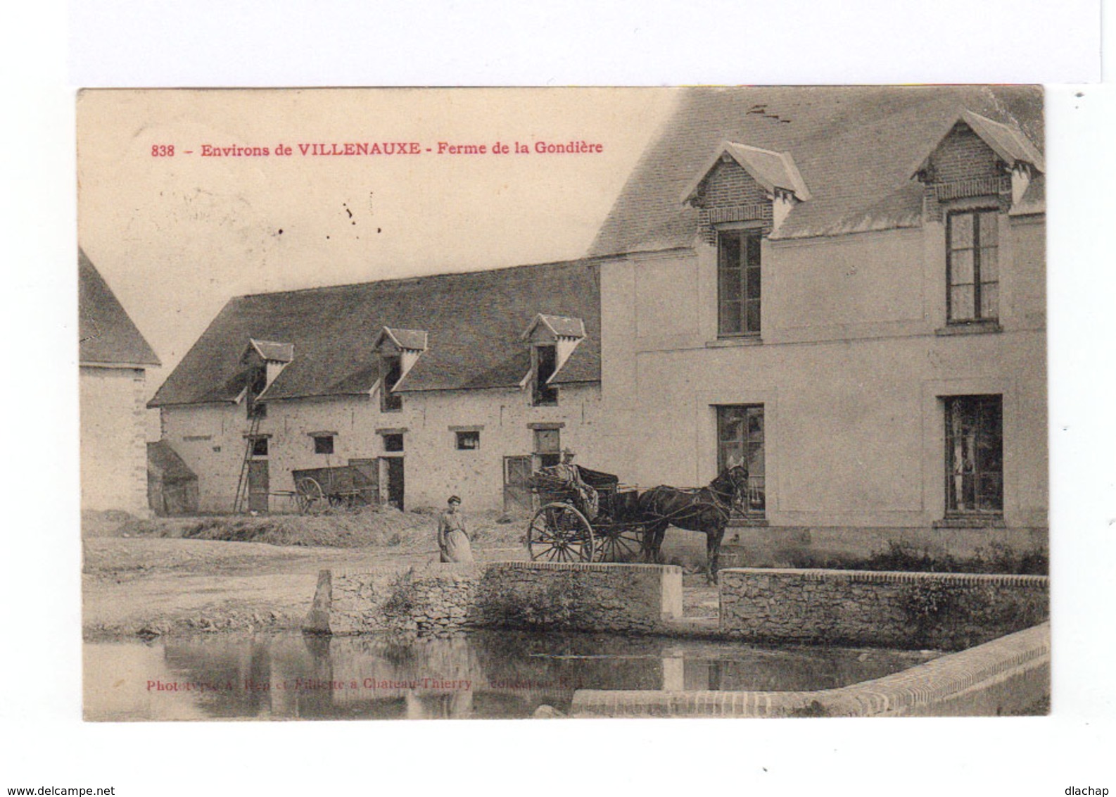 Environs De Villenauxe. Ferme De La Gondière. (2920) - Autres & Non Classés