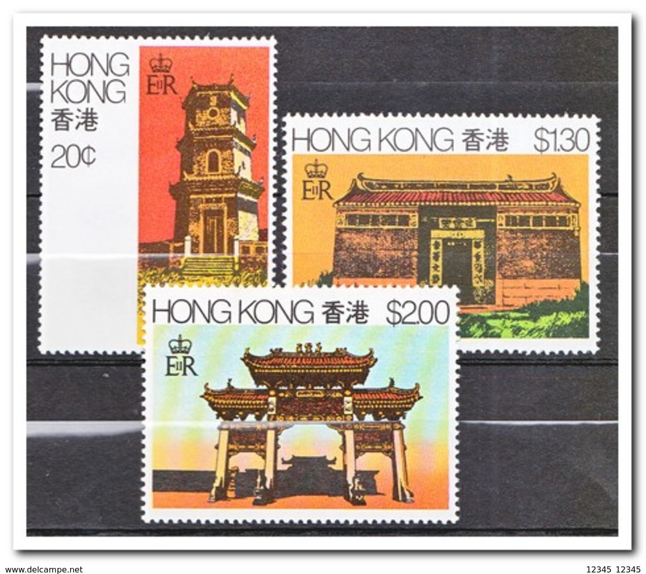 Hong Kong 1980, Postfris MNH, Rural Architecture - Andere & Zonder Classificatie