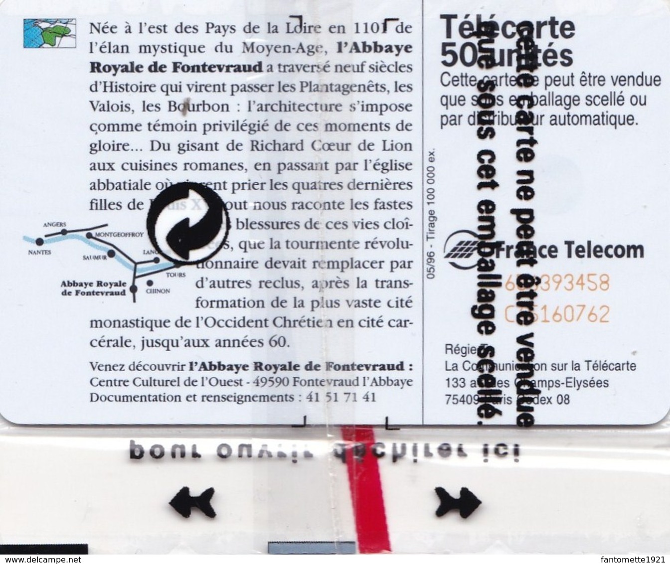 TELECARTE 50 NSB  REGION DES PAYS DE LA LOIRE  NSB(dil372) - 50 Einheiten