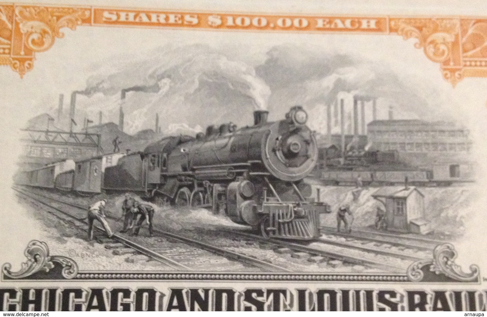 The New York, Chicago And Saint Louis Railroad Company - Chemin De Fer & Tramway