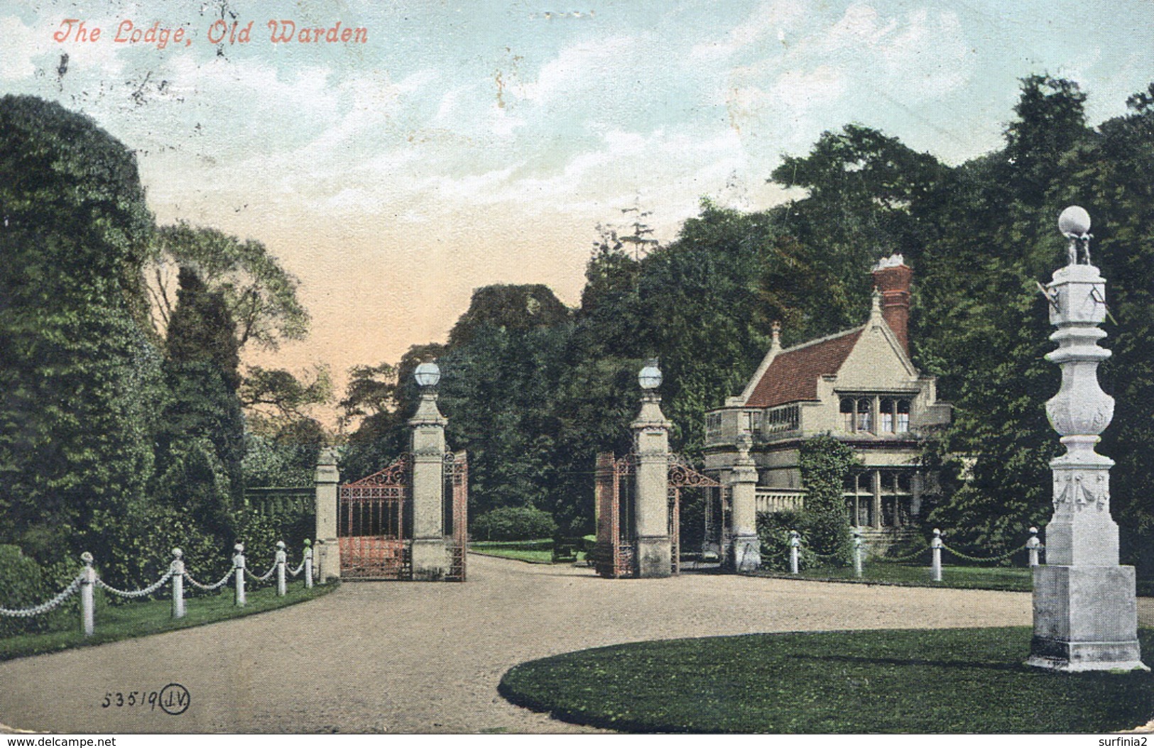 BEDS - OLD WARDEN - THE LODGE 1907  Bd227 - Autres & Non Classés