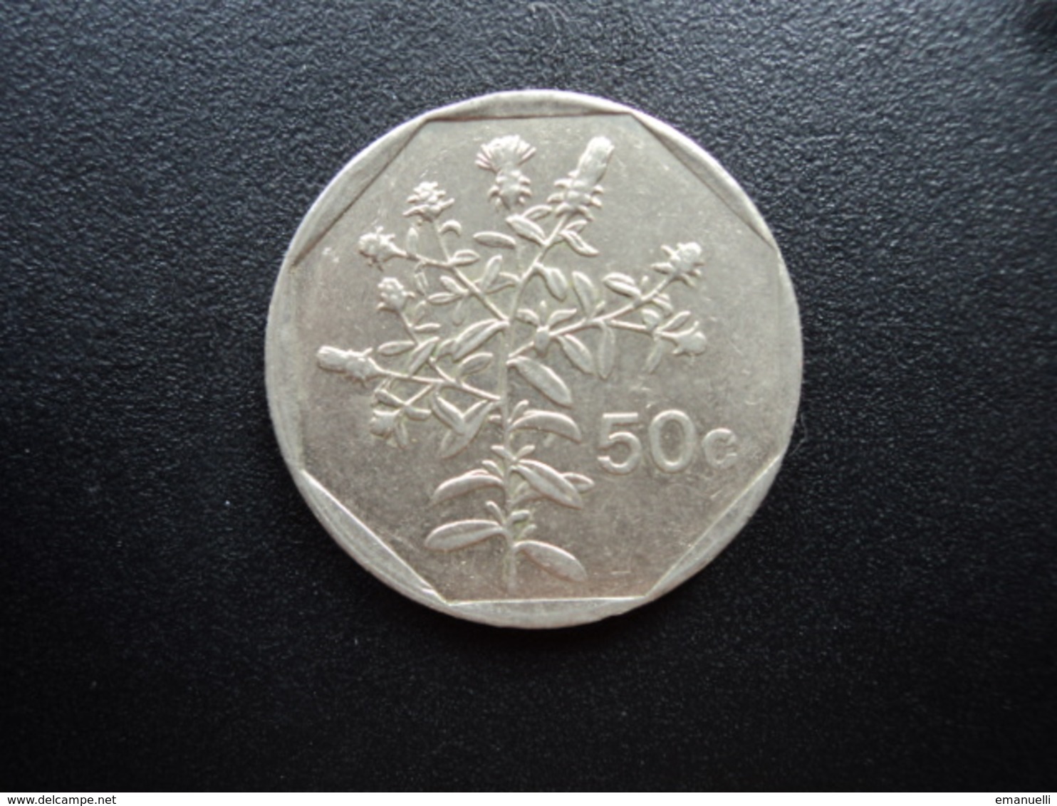 MALTE : 50 CENTS   1991   KM 98   SUP - Malta