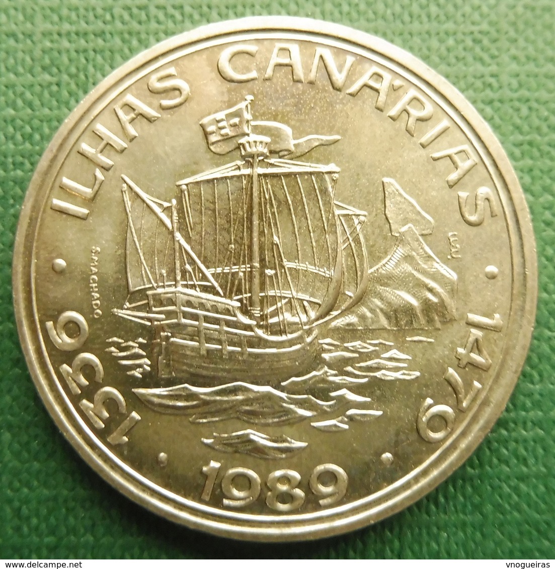 Portugal | 100 Escudos 1989 Ilhas Canarias | KM 646 |  UNC - Portugal