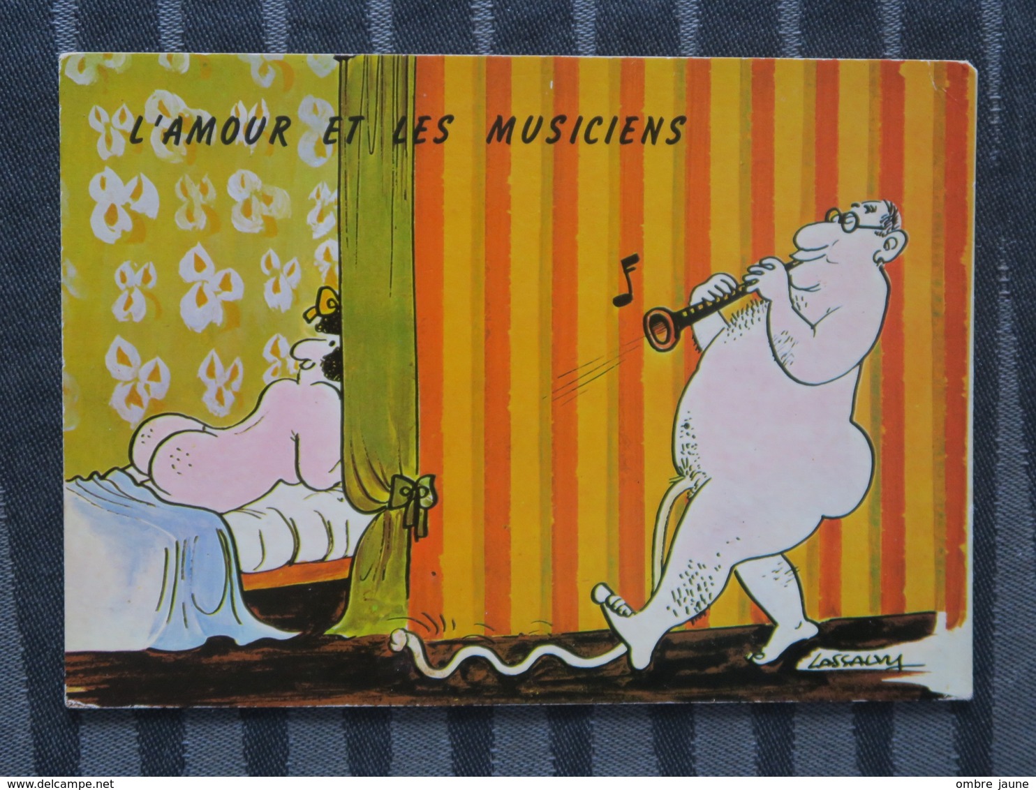 TI - Illustrateur Lassalvy - Thème L'amour Et Les Musiciens - Lassalvy