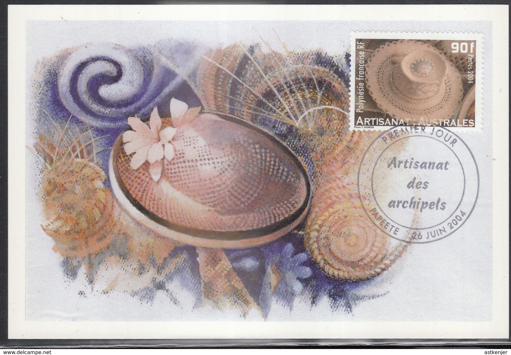 POLYNESIE FRANCAISE - CARTE MAXIMUM De 2004 N° 713 à 716 - Maximum Cards