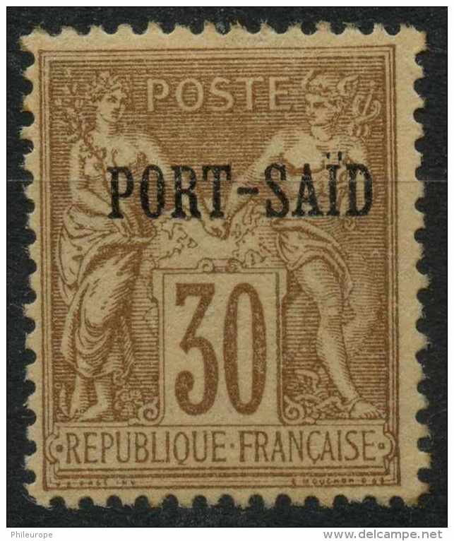 Port-Said (1899) N 12 * (charniere) - Neufs