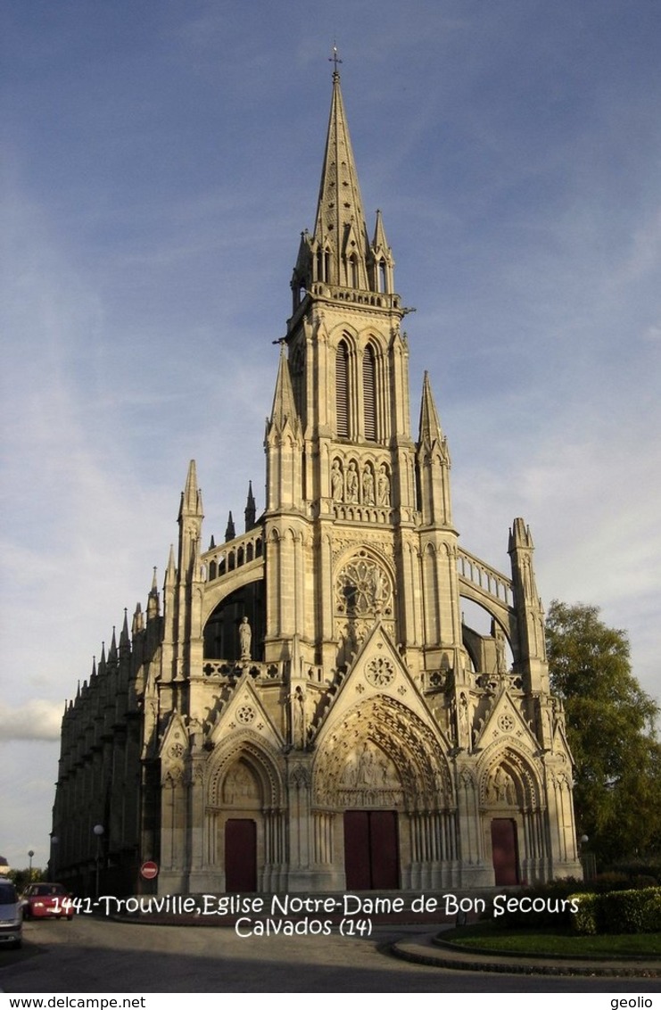 Trouville (14)- Eglise Notre-Dame De Bonsécours (Edition à Tirage Limité) - Trouville