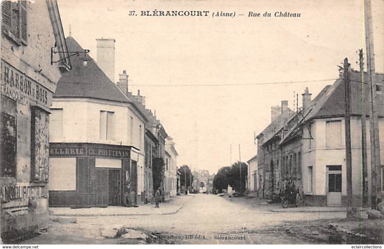 Blérancourt     02      Rue Du Château           (voir Scan) - Andere & Zonder Classificatie