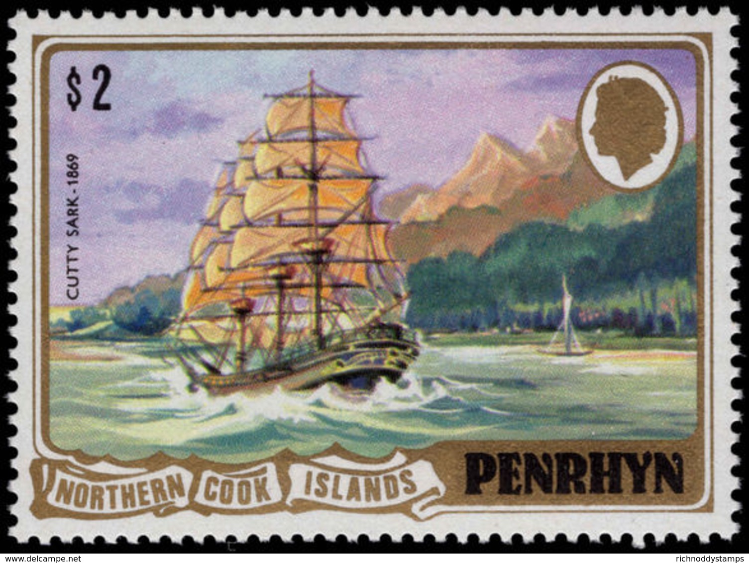 Penrhyn Island 1981 Cutty Sark Unmounted Mint. - Penrhyn