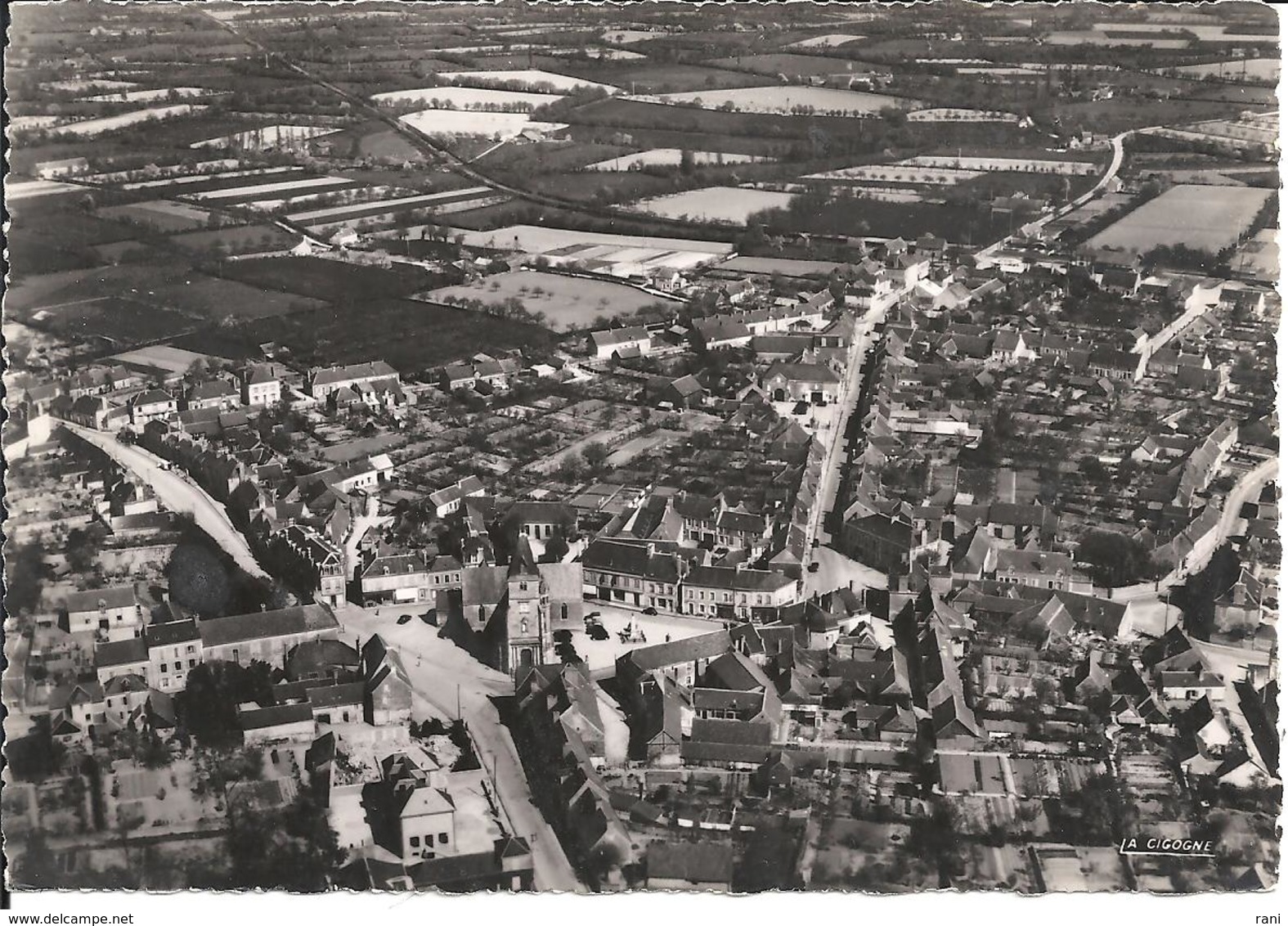 72-MAROLLES LES BRAULTS (vue D'avion) - Marolles-les-Braults