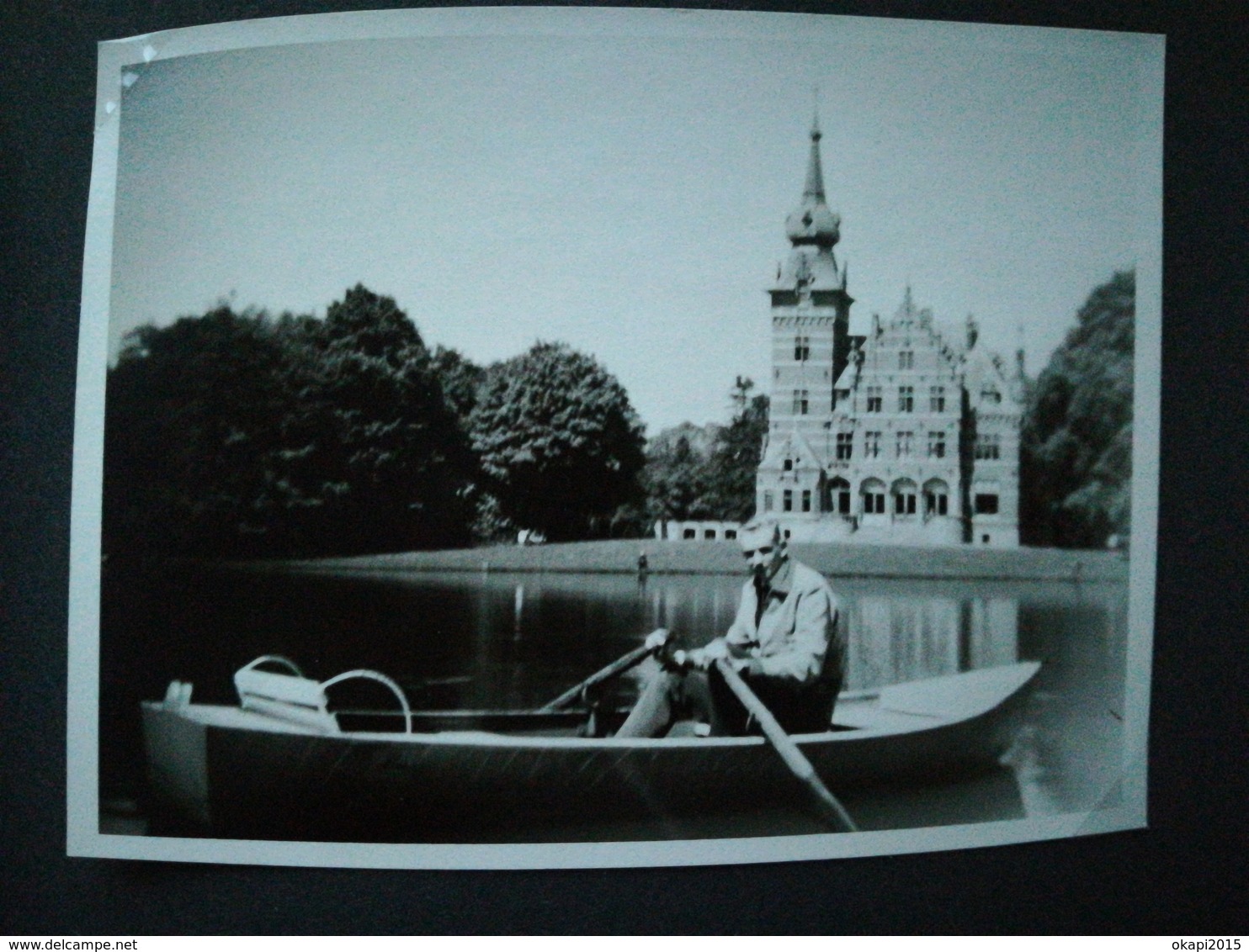 MAISON DE COVALESCENCE "LEVENSLUST" RETIE ANVERS  Flandre Belgique 4 CARTES POSTALES NOIR - BLANC ET 4 PHOTOS ORIGINALES - Luoghi