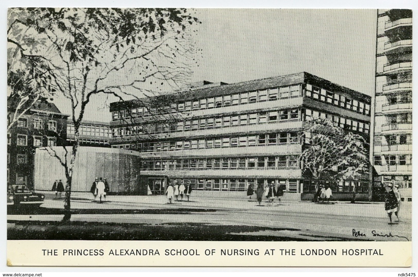 LONDON : THE PRINCESS ALEXANDRA SCHOOL OF NURSING AT THE LONDON HOSPITAL - London Suburbs