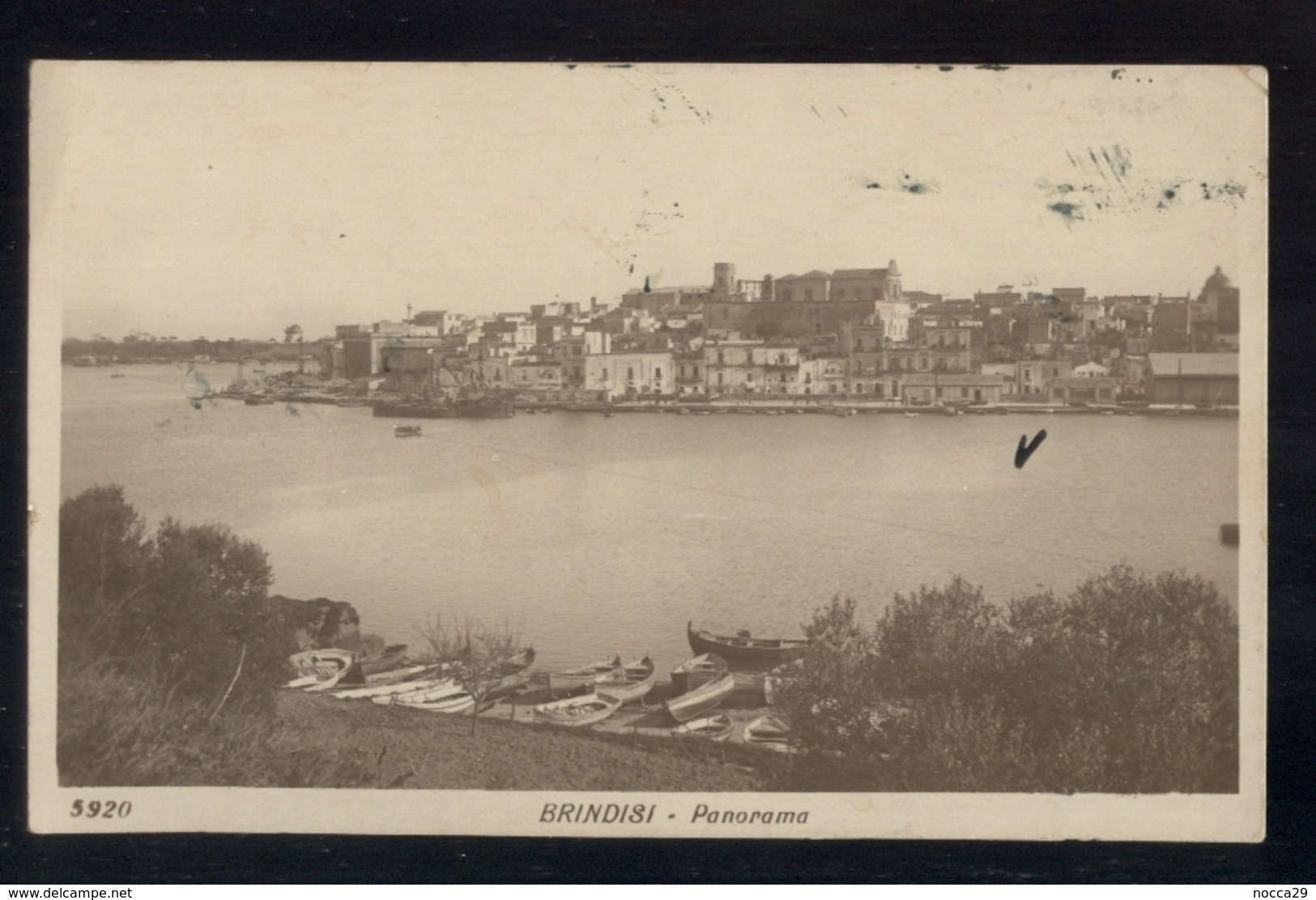 BRINDISI 1926 - PANORAMA - F.P. EDIZIONI FRATELLI DIENA DI TORINO - Brindisi