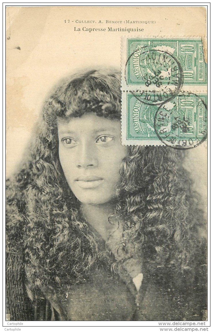 Martinique - La Capresse Martiniquaise (jeune Femme) 1922 - Autres & Non Classés