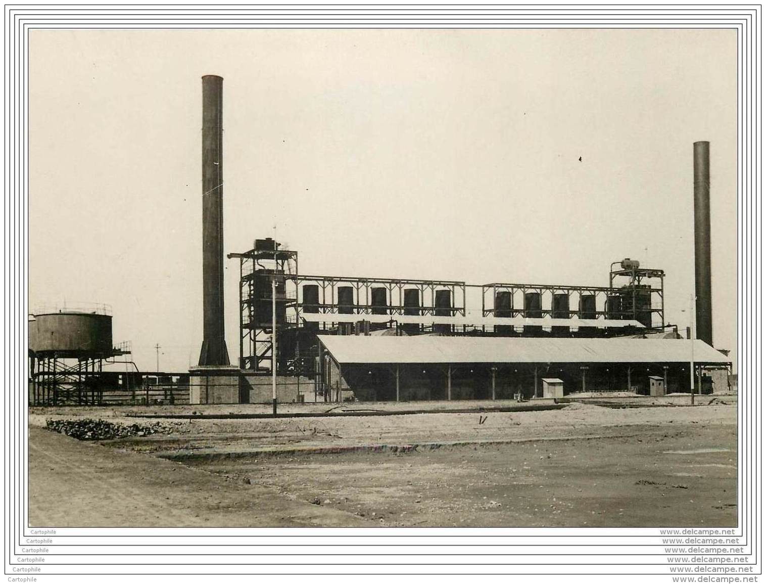 Press Photo - IRAN - Oil Refinerie In Persia - Raffinerie De Petrole - Lieux