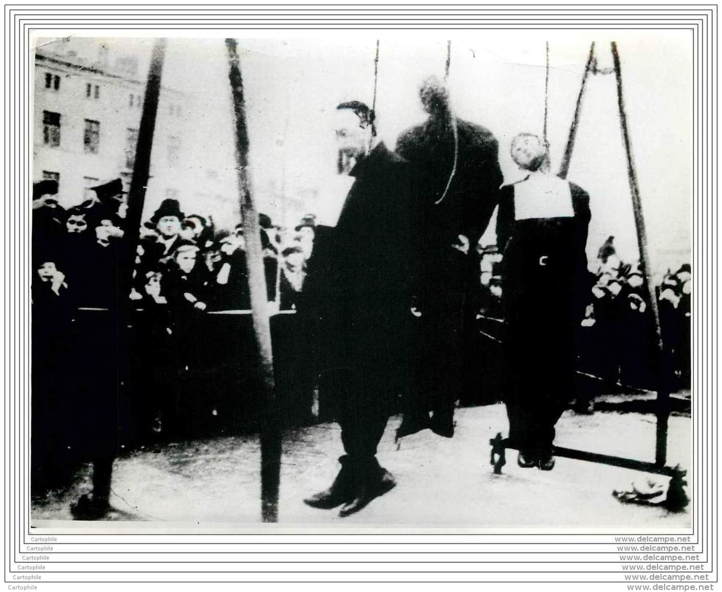 Press Photo - POLAND - Execution 1941 - WW2 - Hanging Pendaison - Guerre, Militaire