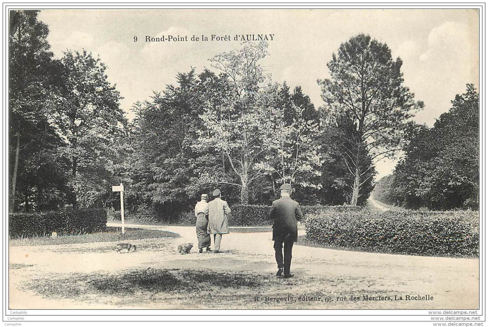 17 - AULNAY - Rond Point De La Foret 1918 - Aulnay