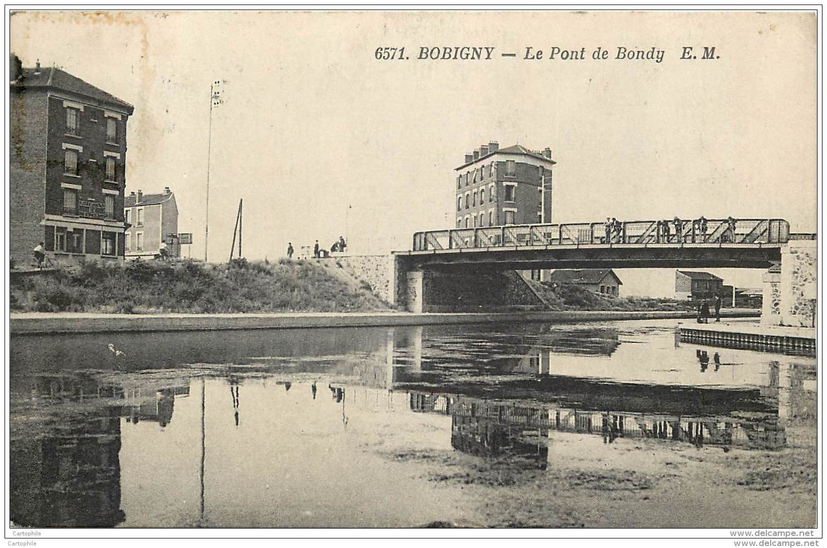 93 - BOBIGNY - Le Pont De Bondy - Bobigny