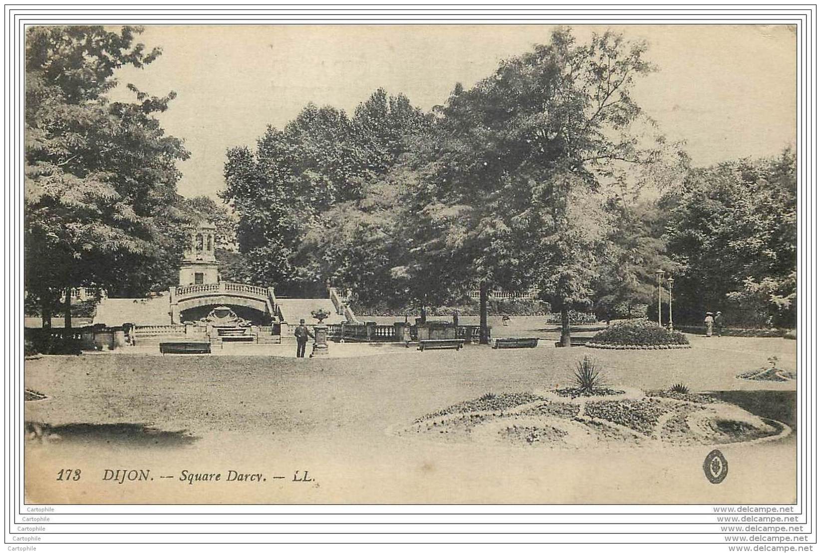 Cachet Du Service Militaire Des Chemins De Fer A La Gare De Dijon Porte Neuve 1916 - Famille Hure / Huet A Triel (78) - Guerre De 1914-18