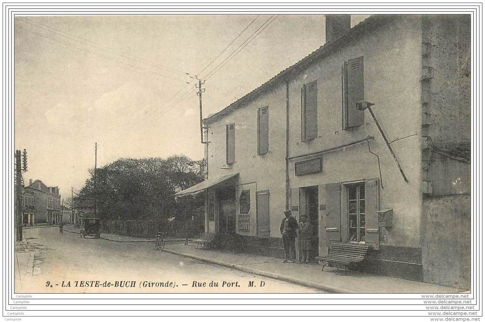 33 - LA TESTE DE BUCH - Rue Du Port - Commerce (rare) - Autres & Non Classés