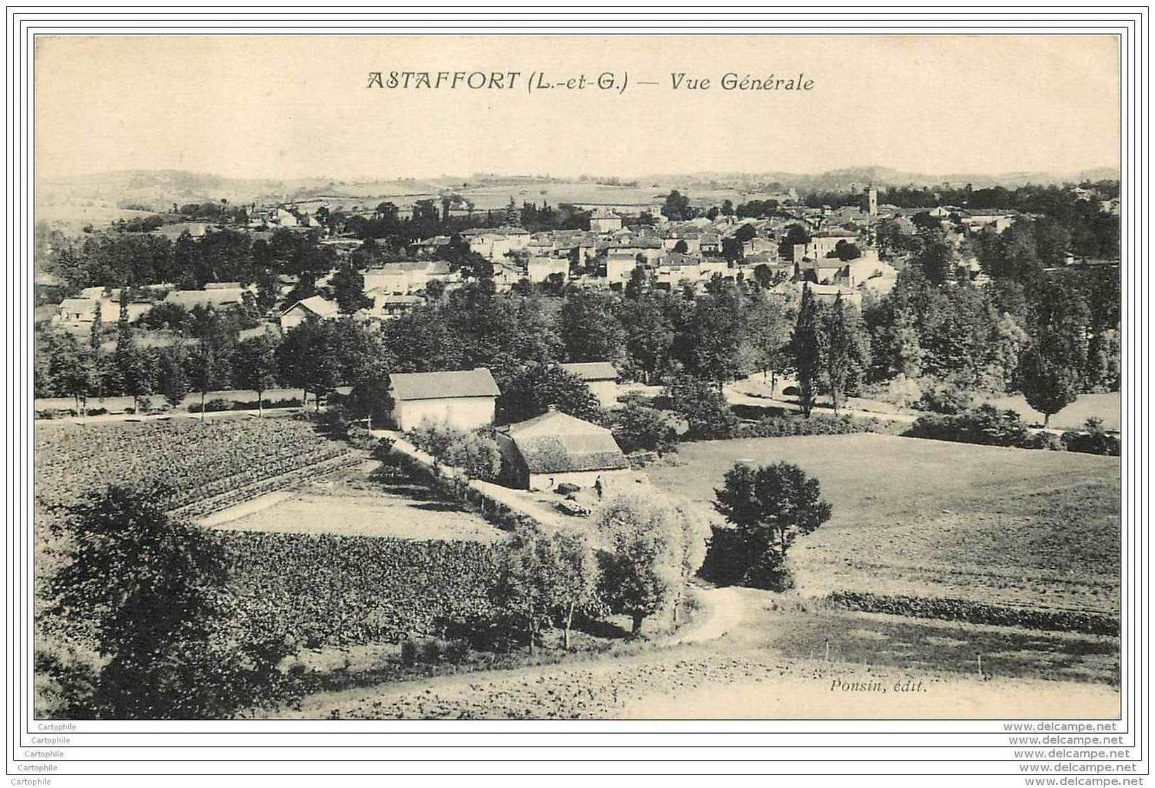 47 - ASTAFFORT - Vue Geniale - Astaffort