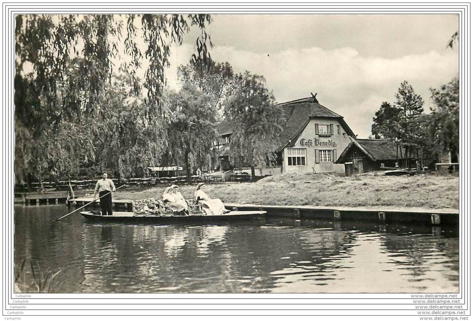 Allemagne - Lehde (Spreewald) - Lübbenau - Cafe Venedig - Luebbenau