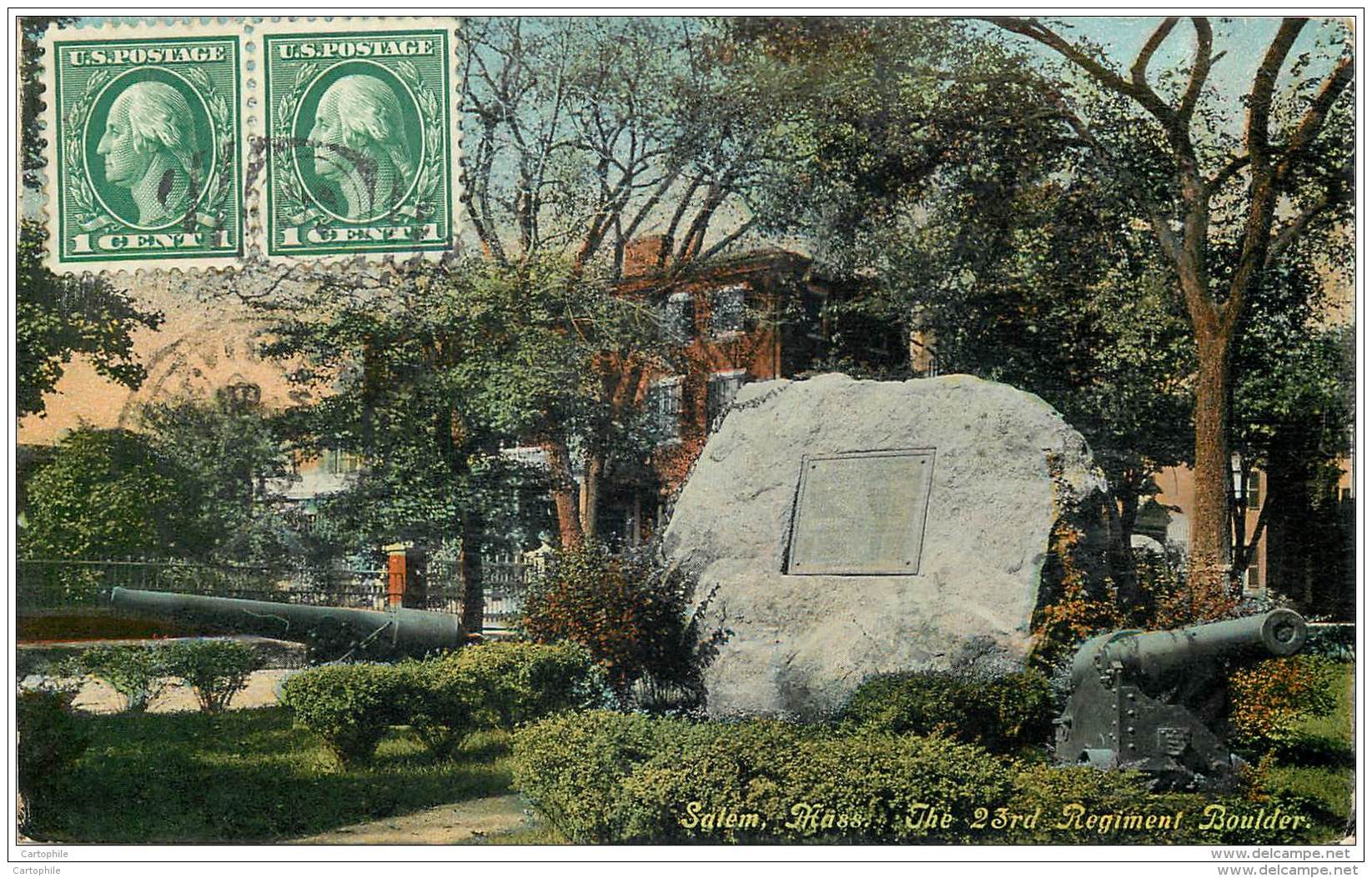 USA - Salem MS - 23rd Regiment Boulder 1920 - Autres & Non Classés