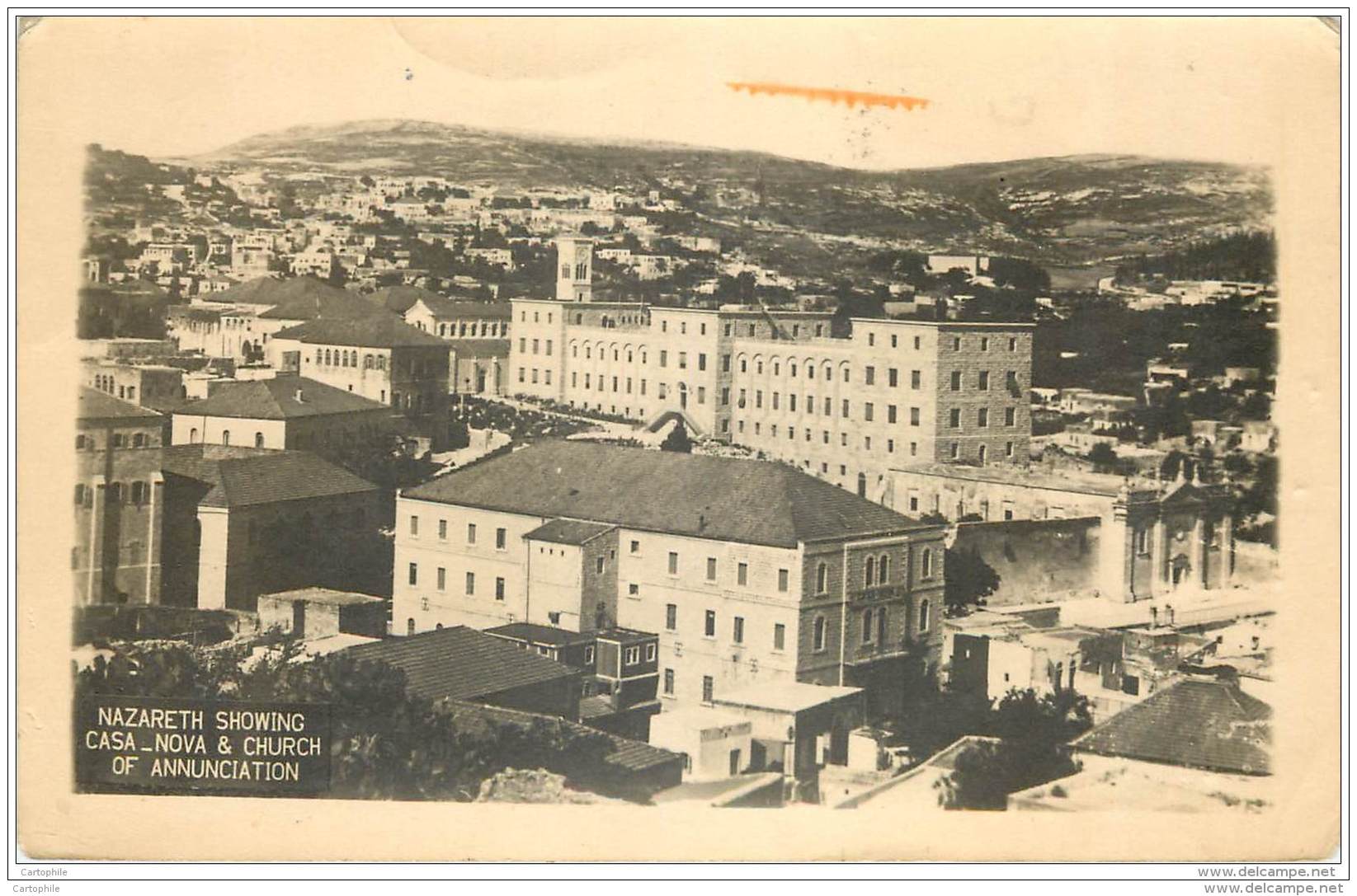 Israel - Nazareth Showing Casa Nova And Church Of Annunciation 1953 - Israel